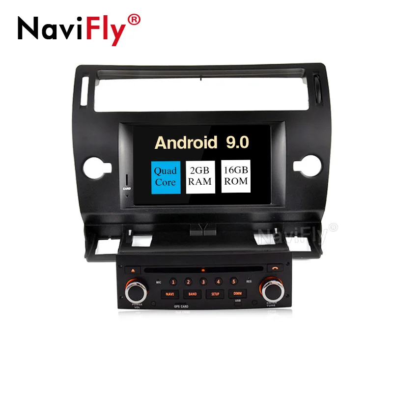 2GB-16GB-4 CORE-B 4 Гб+ 64 ГБ Android 9,0 автомобильный dvd-радиоплеер для Citroen C4 C-Triomphe C-Quatre 2005 2006 2007 2008 2009 - Цвет: 2GB-16GB-4 CORE-B