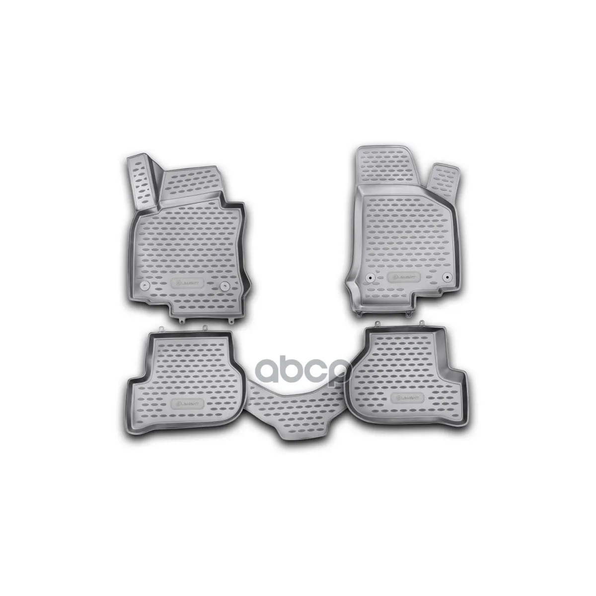 Комплект Резиновых Автомобильных Ковриков 3d В Салон Vw Golf Vi 04/2009-, 4 Шт.(Полиуретан) ELEMENT арт. NLC3D5126210KH