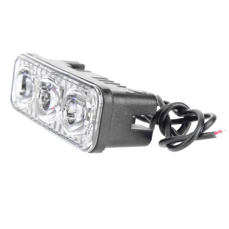 DC 12V 18W высокой мощности 3LED рабочий свет Высокий/Низкий Луч автомобиля DRL дальнего света