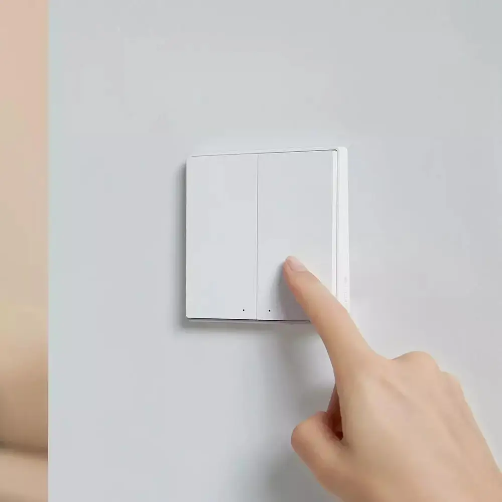 Умный выключатель Aqara ZiGBee Беспроводной Выключатель с поддержкой Wi Fi и приложения
