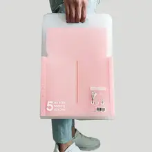 Портативная Сумка для документов, Сумка для документов, расширяющиеся принадлежности, держатель, папка для файлов, бумага, 5 офисный бумажник, Подарочный органайзер, А4, школьная сетка