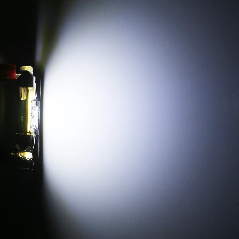 500 шт 31 мм 36 мм 39 мм 41 мм C5W COB 12SMD 12 светодиодные лампочки купольные потолочные светильники для чтения свет белый неполярность 144lm 12V смешанный размер