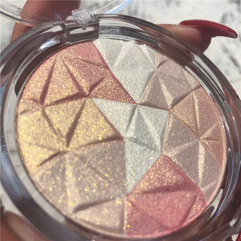 

Makeup Highlighter Palette Bronzer Highlight Shimmer Glitter Face Glow Ultra-concentrated illuminator Body Glitter Brighten Skin