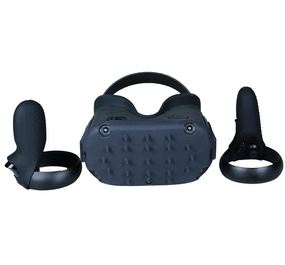 Силиконовая Уникальная Крышка для головы, маска для лица, Накладка для Oculus Quest VR, контроллер, накладка, ударопрочная, защита от пота, Lightproof