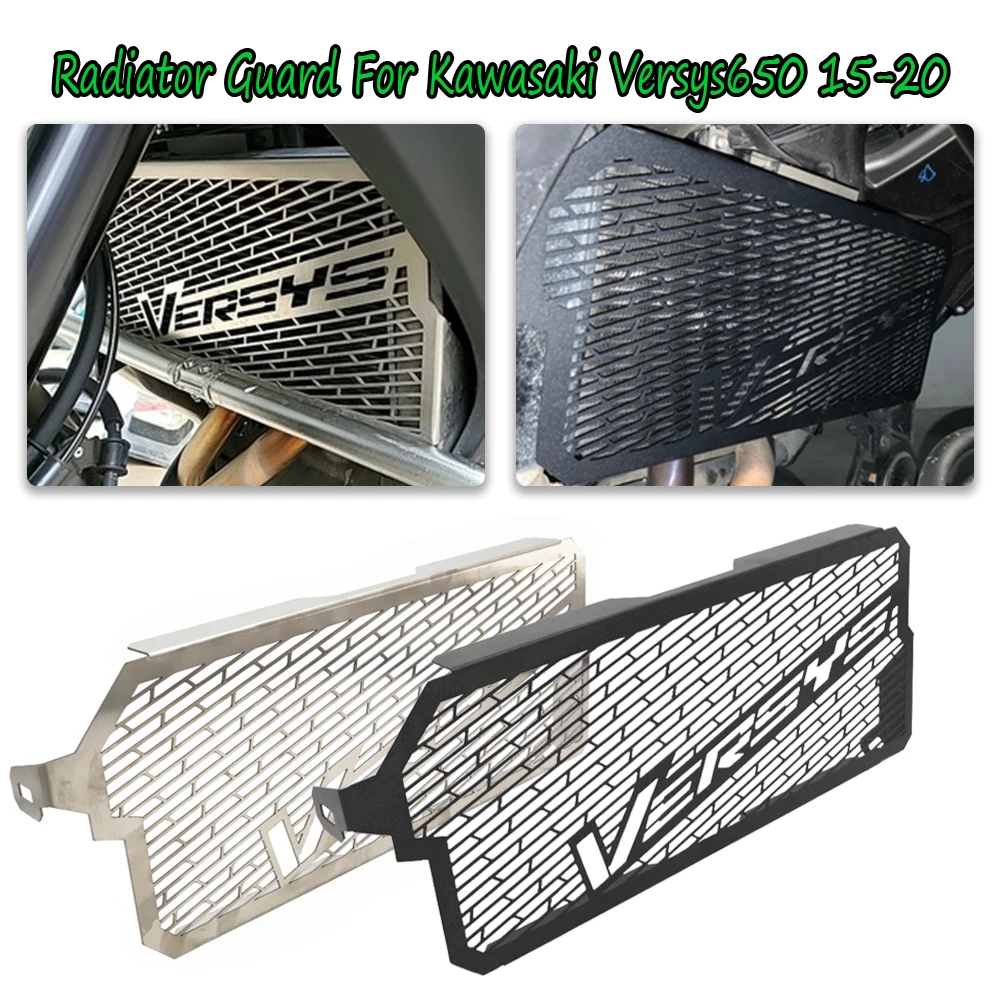Запчасти для мотоциклов Kawasaki VERSYS 650 Versys650 2015 2016 2017 2018 2019 2020 Защита радиатора