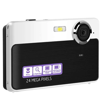 

24 Mega Pixels 2.4inch Lcd Rechargeable Hd Digital Camera Compact Pocket Cameras With 3X Zoom For Students/Adults