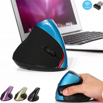 

2.4Ghz Rechargeable Ergonomic Vertical Wireless Mouse with Usb Receiver 800 1200 1600 DPI Ergonomico Raton Inalambrico Ordenador
