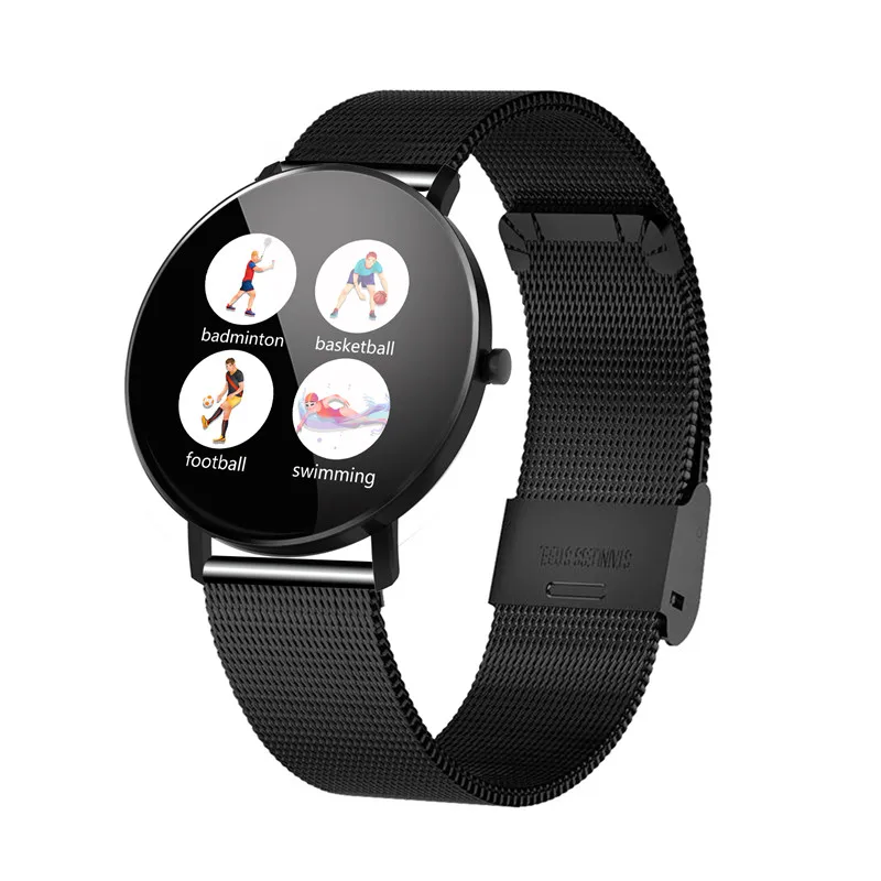 

Round Screen Full Touch Smart Watch F25 Heart Rate Blood Pressure Monitor Sport Fitness Tracker Classic Slim Smartwatch PK Q8 Q9