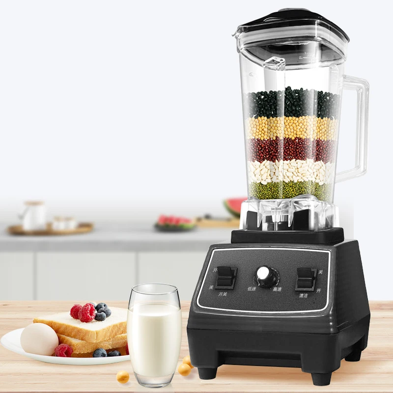 ZK 1000W Heavy Duty Commercial And Household Grade Blender Mixer Juicer Fruit Food Processor Ice Smoothies 2L