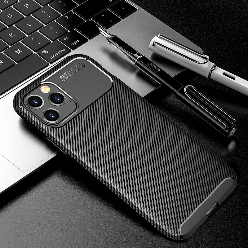 apple 13 pro max case Anti Shock Proof Case For iPhone 13 12 Mini 11 Pro Xs Max XR X 8 6 6s 7 Plus SE 2020 Soft Carbon Fiber Protection Phone Cover best case for iphone 13 pro max