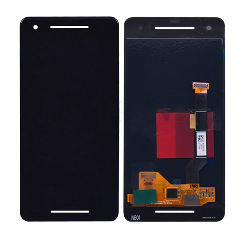 

OEM 5 in For Google Pixel 2 LCD Digitizer Touch Screen Display Assembly Black