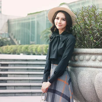 

Women A-Line Maxi Skirt Plaid High Waist Long Skirts Autumn Winter Female Umbrella Skirt Plus Size Korean Plaid Clothing Thick