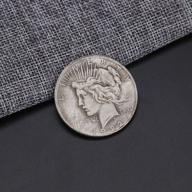 REPLICA 1922 Peace Double Sided Coin Scratched Beauty Coin Decoration Coins  Art Gift Gift - AliExpress