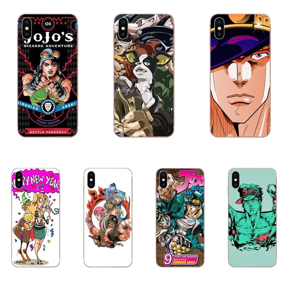 Мягкие печати аниме Jojo невероятное приключение для sony Xperia Z (Сони Иксперия З) Z1 Z2 Z3