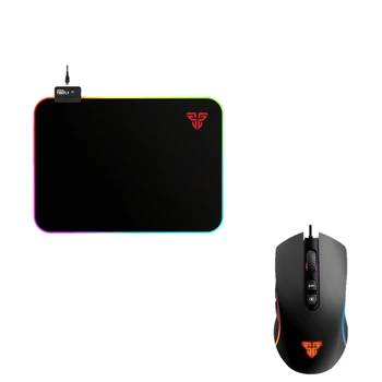 

FANTECH X16 Gaming Mouse and MPR351S Game Mousepad 4200DPI and 7Button Macro Game Mouse RGB Game Mousepad