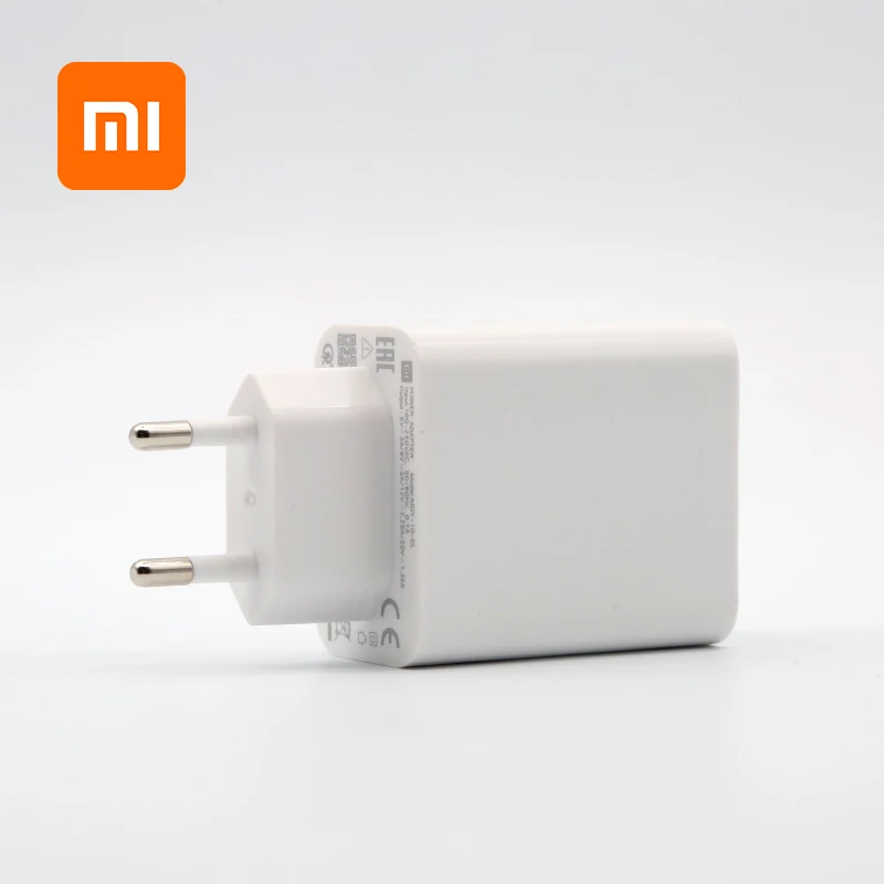 Фото Быстрое зарядное устройство Xiaomi 27 Вт оригинальный EU QC 4 0 турбо адаптер для Быстрое зарядное устройство Xiaomi 27 Вт оригинальный EU QC 4 0 турбо адаптер для