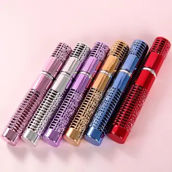 

5ml Empty Atomizer Alloy bottle Spray Refillable For Perfume Aromatherapy Travel Pocket Perfume Atomize Female J9P0