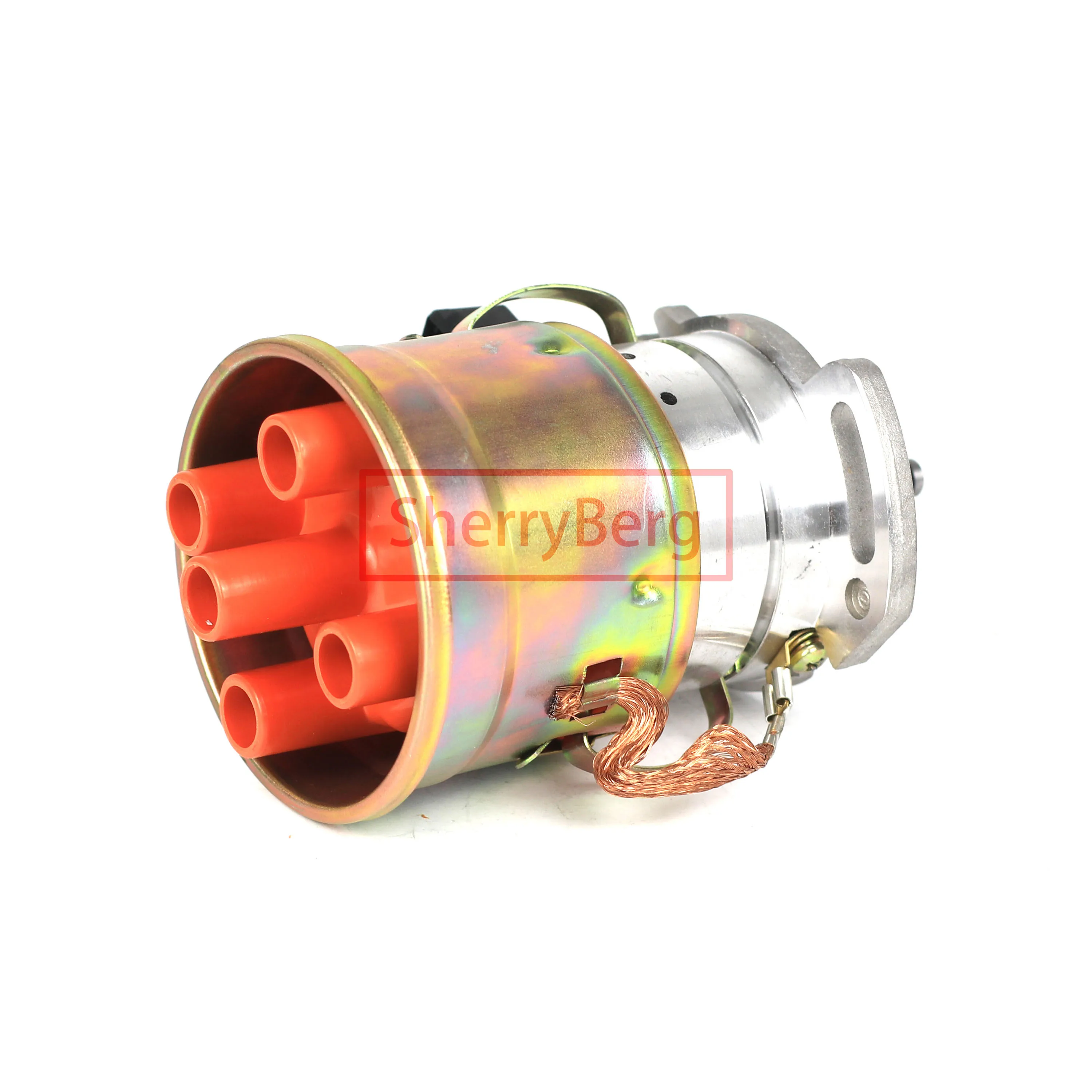 SherryBerg New IGNITION DISTRIBUTOR & CABLE 0237521061 1191100200 for VW GOLF POLO CADDY Seat AROSA SKODA FELICIA OCTAVIA