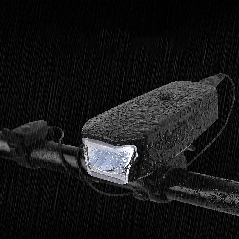 Clearance Bicycle Headlights Battery Horns Lightweight Bicycle Horns Light Installation Night Riding Equipment Road Bike Commuter Flashl 2