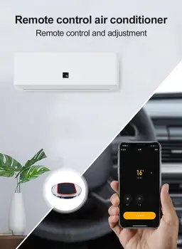 

2020 Smart Wireless WiFi-IR Remote Controller Hub tuya/smart life APP WiFi Infrared Remote Controller For Air Conditioner tv