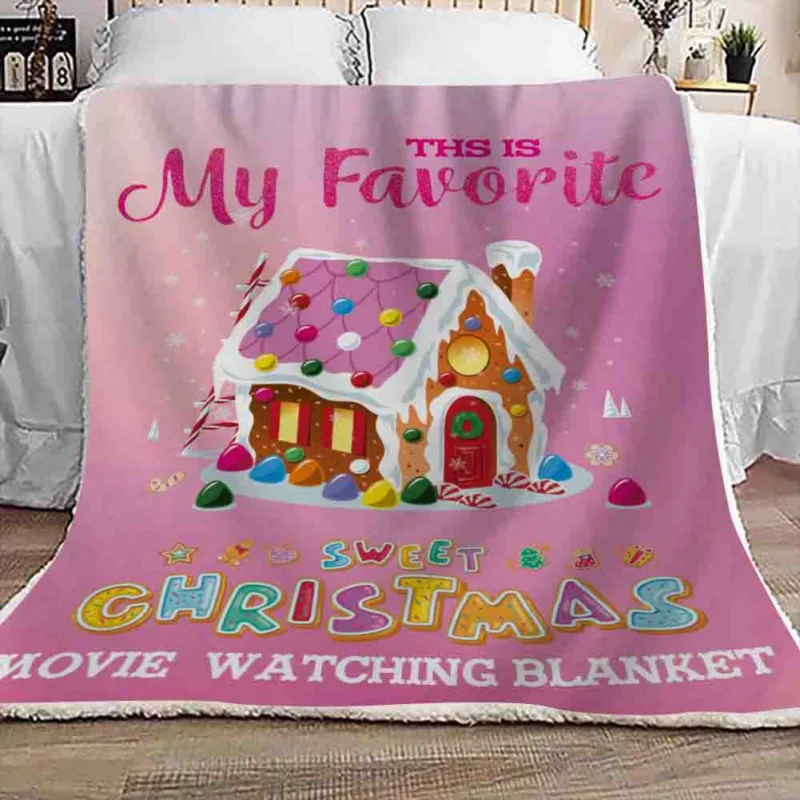 150X200 см двустороннее уплотненное супер мягкое уютное теплое плюшевое одеяло для взрослых и детей, рождественское одеяло для просмотра фильмов