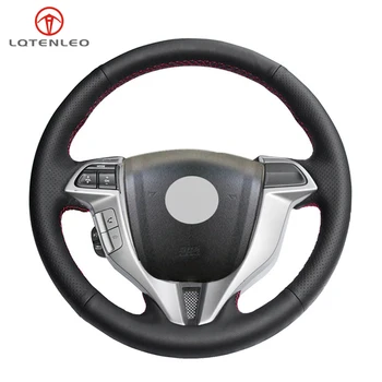 

LQTENLEO Black PU Artificial Leather Steering Wheel Cover For Honda Accord 8 Coupe Accord Crosstour 2008-2012 Odyssey 2010-2014