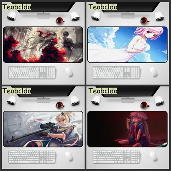 

New Arrival Anime Future Diary Cute Girls Mousepad 11 Large Size Computer Tablets Mats Rubber Gaming Speed Version Mats