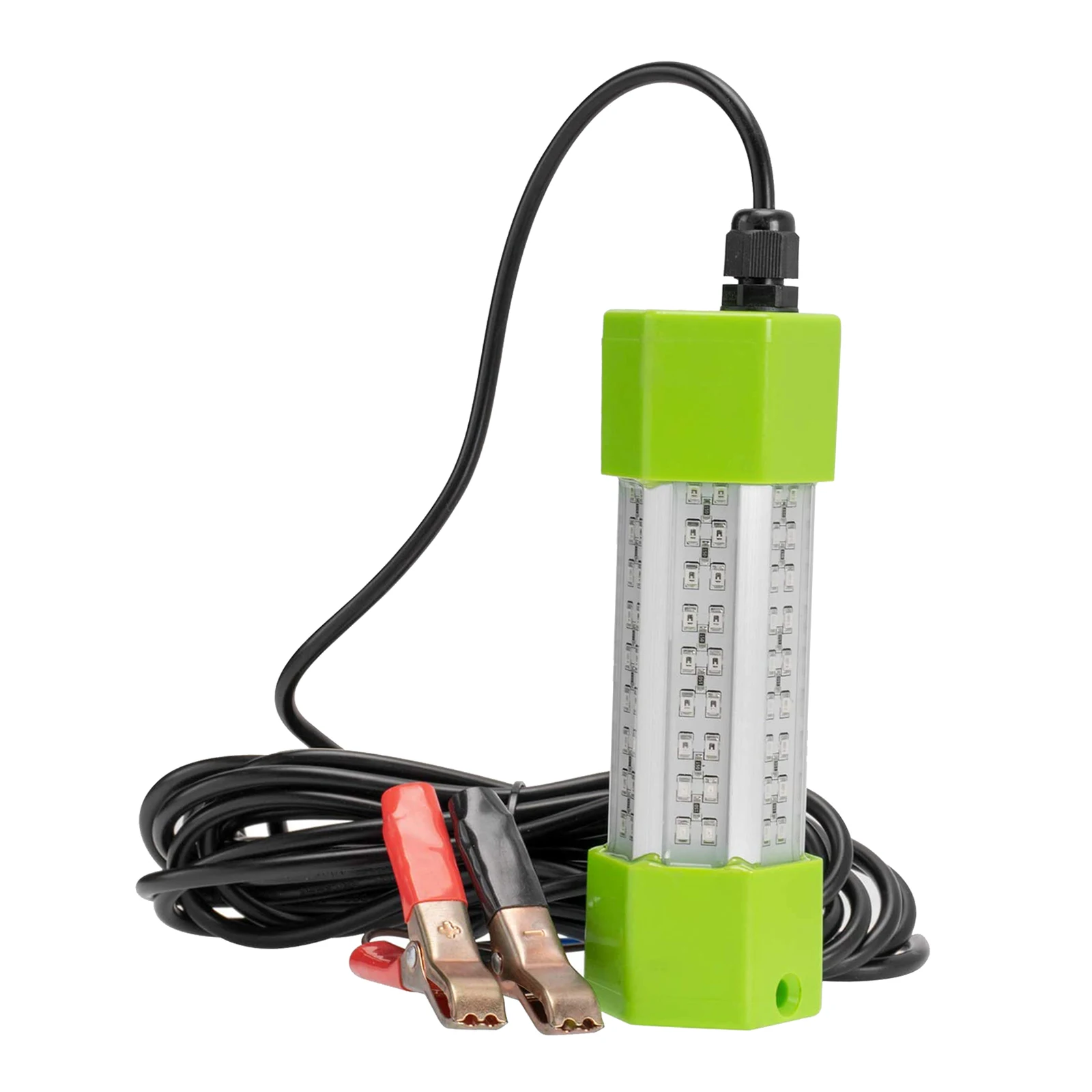 

12V 70W 108 LED Bait Submersible Fishing Light Underwater Shad Squid Crappie Lure Green Night Fishing Finder