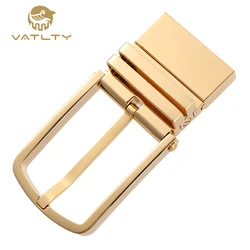 Vatlty, fivela de cinto masculina autêntica, oficial, 2020, cobre, casual, negócios, 3.4cm, fivela de cinto k23477