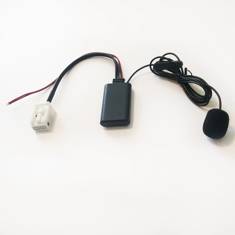 Biurlink 300 см микрофон смартфон вызов громкой связи Bluetooth аудио AUX кабель адаптер для Benz W169 W221 W251 W245