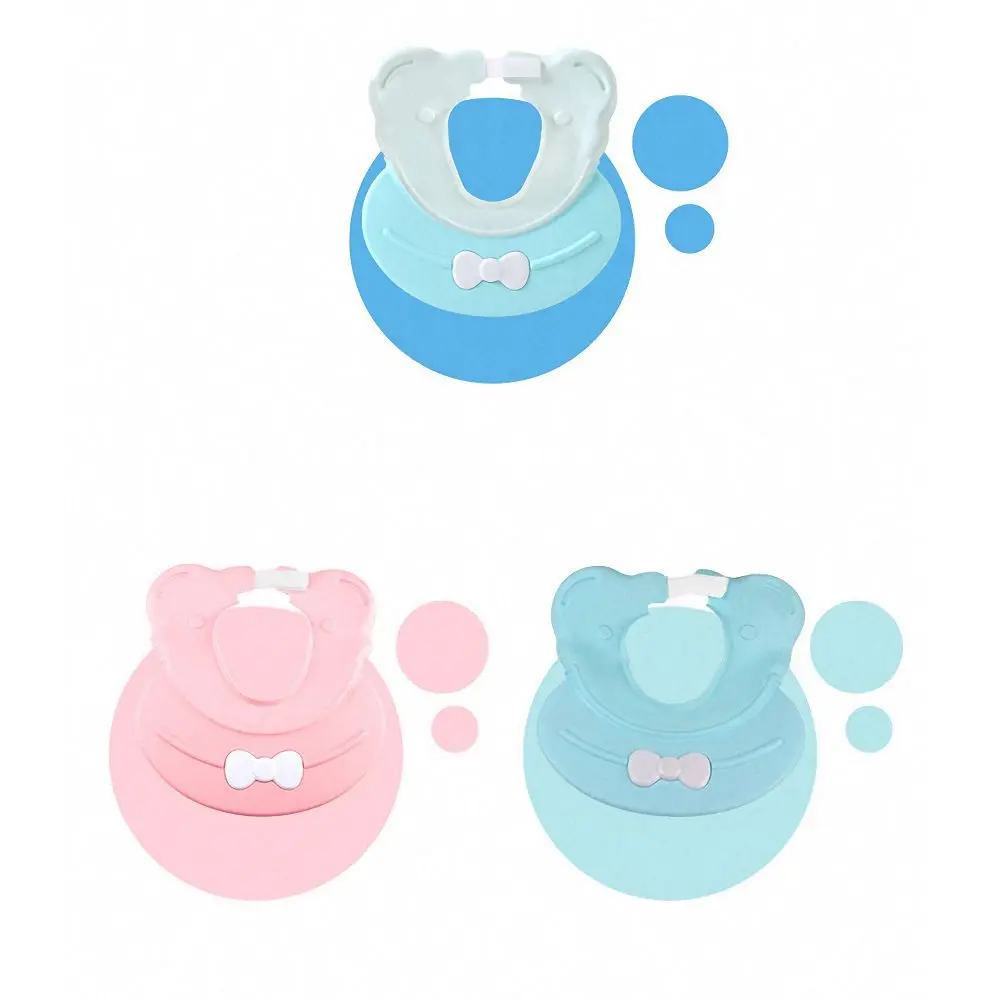 1pc Adjustable Kids Shampoo Cap Hair Washing Hat Waterproof Baby Eye Ear Protection Bathing Shower Cap Shower Products Baby Care