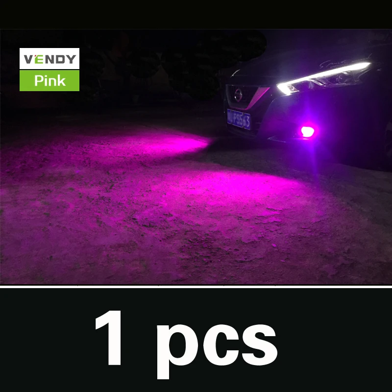 1 шт. 881 авто светодиодный фары лампы для Aveo 5 Accent Elantra Sonata Santa Fe Tucson kia Sportage Spectra Rio Sorento Форте - Испускаемый цвет: Pink