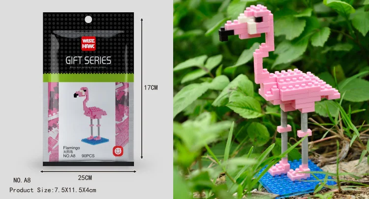 Animal Series Mini Building Blocks Set