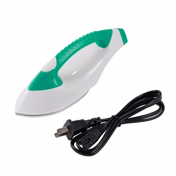 

US EU Mini Electric Iron Travel Clothes Drying Equipment Hand-held Household Portable Irons with Static Electricity Dustproof