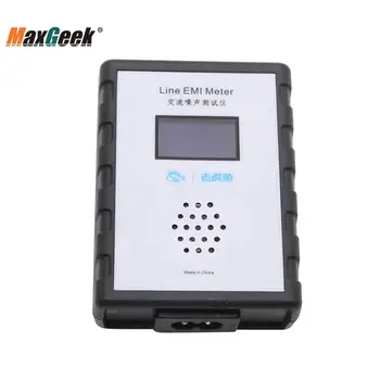 

Maxgeek 10KHz-10MHz Line EMI Meter Mains Noise Analyzer EMI Measuring Device w/ OLED Display
