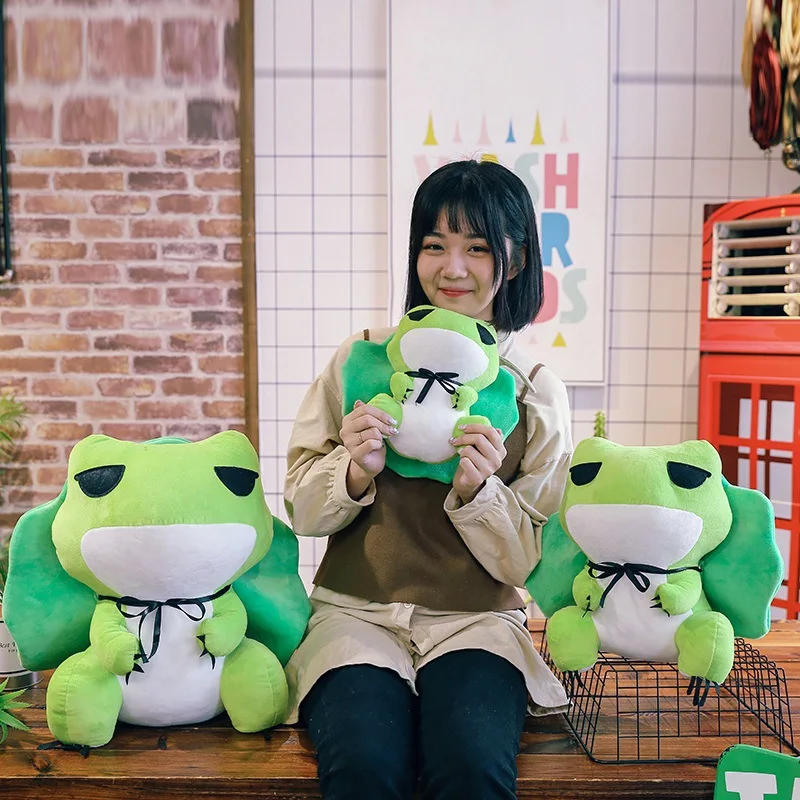 

New Style Travel Frog Plush Toy Net Red Game Frog Anime Doll