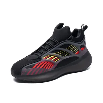 

Size 39-45 Male Winter Outdoors Running Travel Jog Motion Cotton-padded Shoes Increase Down Keep Warm Man Leisure Time Sneakers