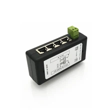 

4 Ports 8 portsPoE Injector PoE Power Adapter Ethernet Power Supply Pin 4,5(+)/7,8(-) Input DC12V-DC48V for IP Camera