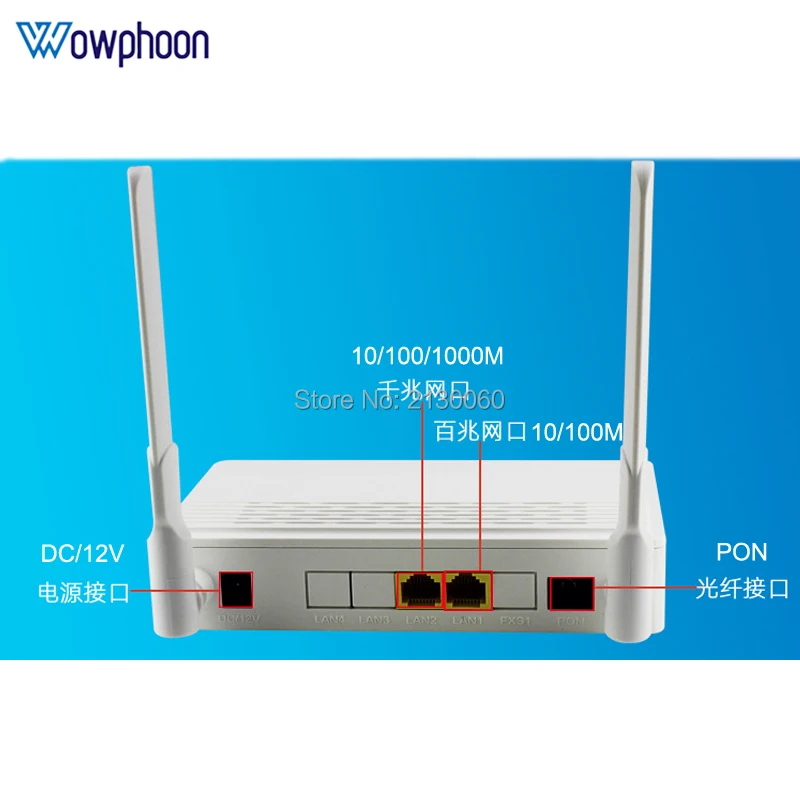 Горячая Распродажа EPON ONU 1GE + 1FE + wifi G/EPON оптический сетевой терминал, SC APC разъем FTTH G/EPON ont модем