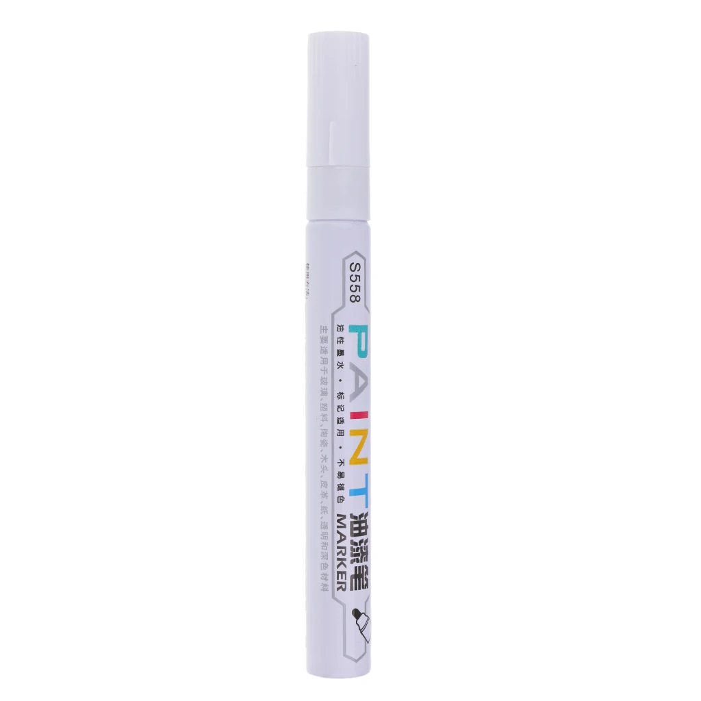Permanent Waterproof Oil-Based Car Tyre Tread Rubber Metal Paint Marker Pen