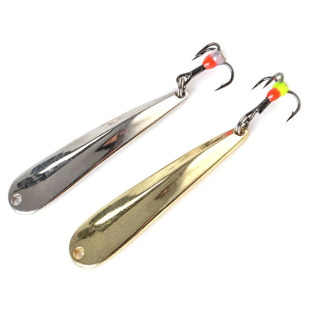5g/7g/11g Fishking Winter Ice Fishing Lure Metal Spoonbait Hard Lure