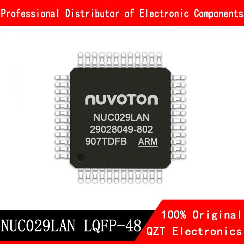 5 шт./лот новый оригинальный NUC029LAN NUC029 LQFP-48 в наличии 10 шт лот cd4518be cd4518 cd4520be cd4520 cd4521be cd4521 dip 16 новый оригинальный в наличии