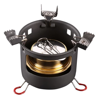 

Rustproof Aluminum Alloy Burner Gas Stove Fire Windproof Ultralight Camping