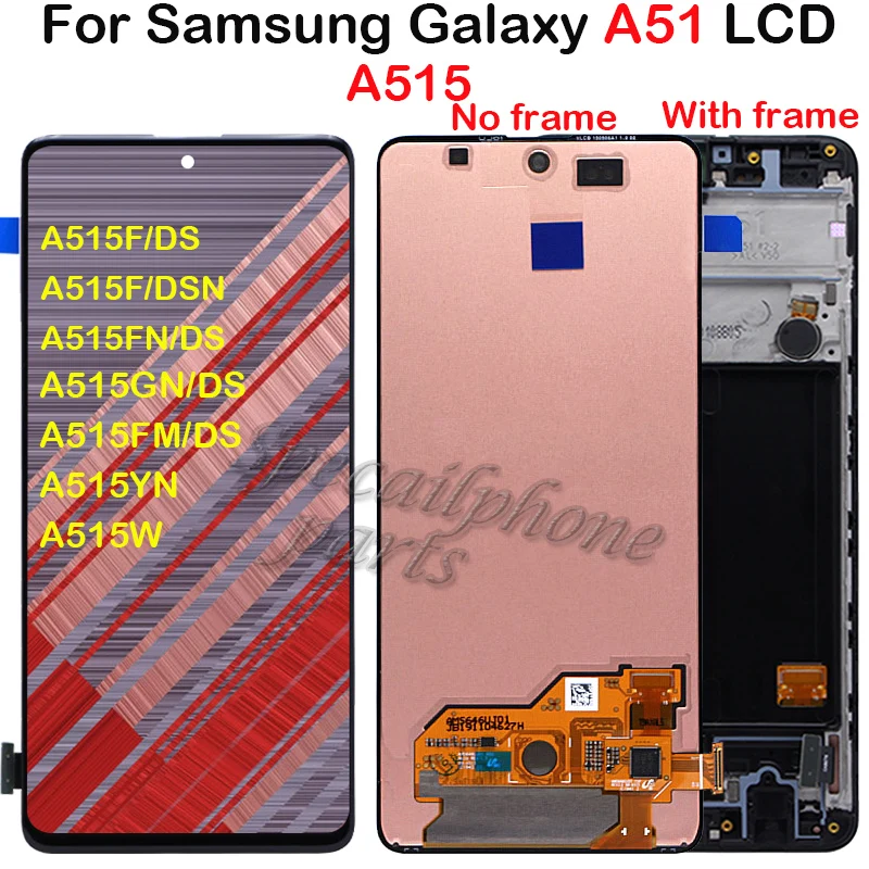 Сенсорный ЖК экран AMOLED для Samsung Galaxy A515 дигитайзер сенсорного экрана в сборе