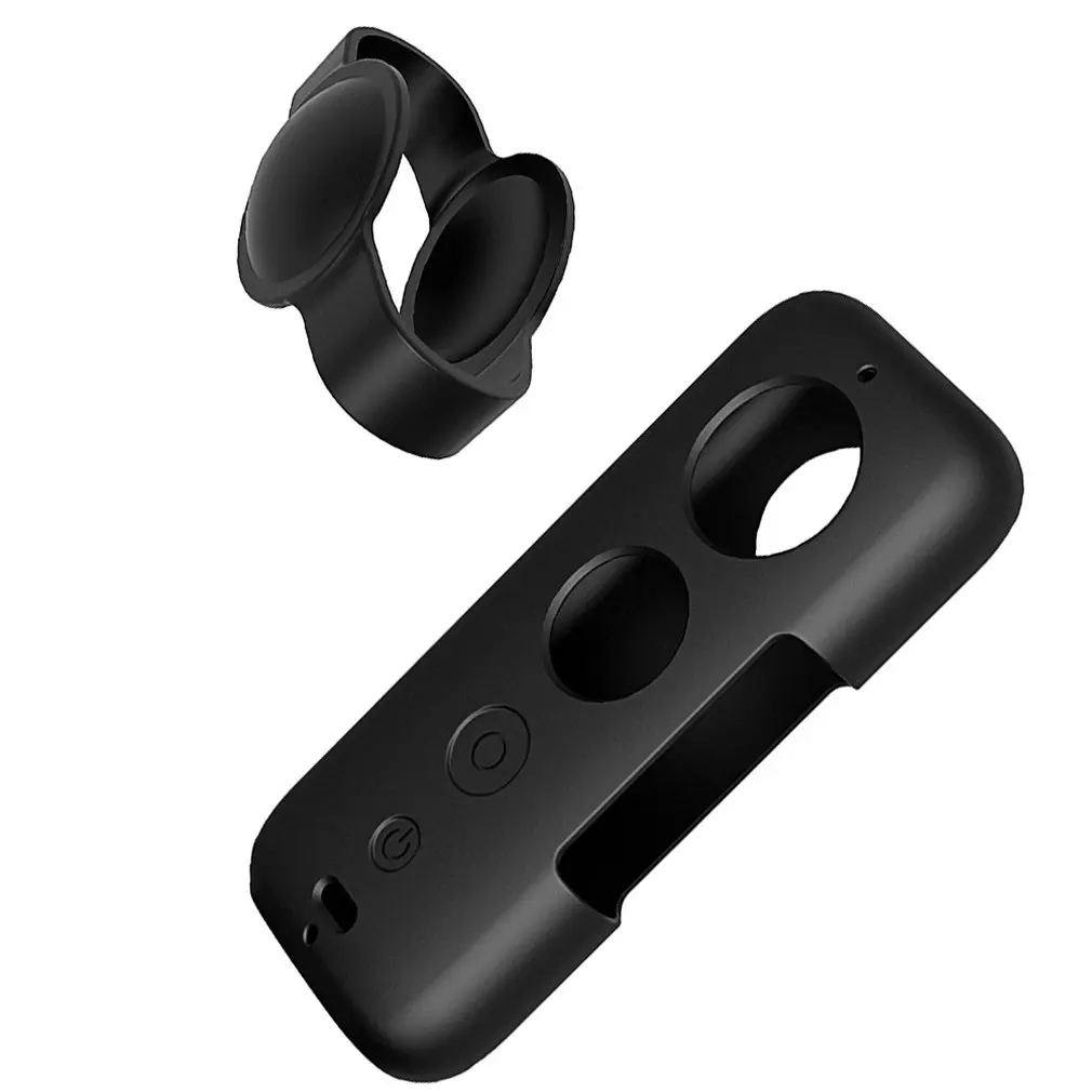 PULUZ силиконовый защитный чехол с крышкой объектива для Insta360 ONE X аксессуары для спортивной камеры