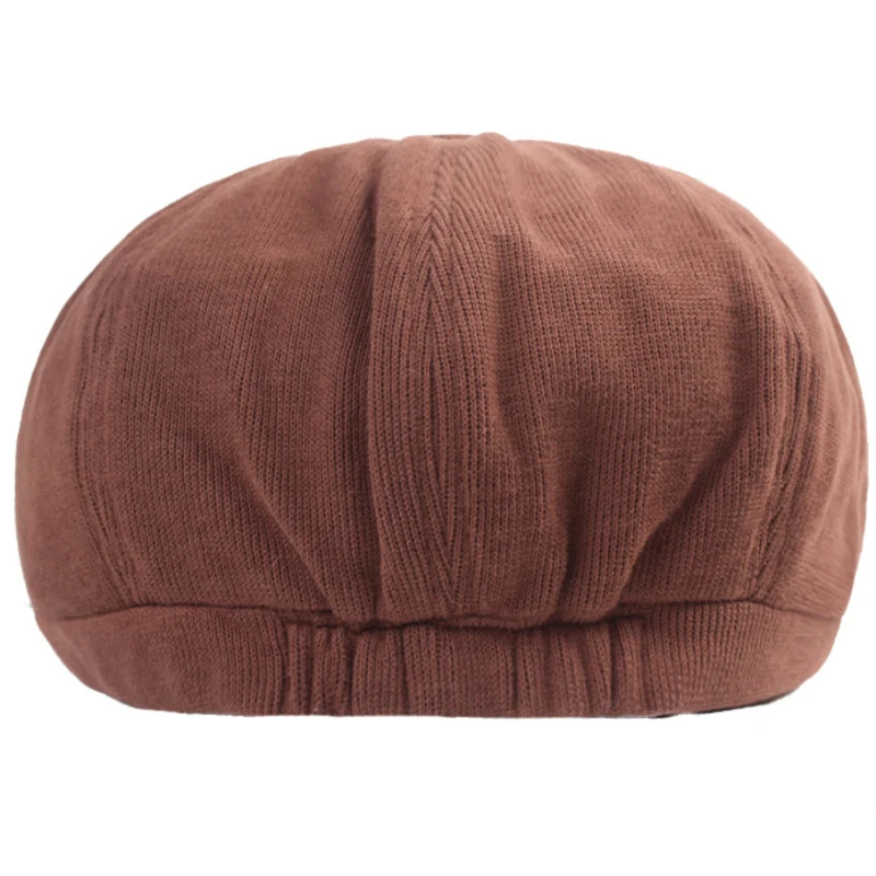 HT3726 Berets Vintage Künstler Maler Baskenmütze Hut Neue Herbst Winter Hut Frauen Feste Kappe Männer Retro Achteckigen Hut Flache Kappe – Detail 9