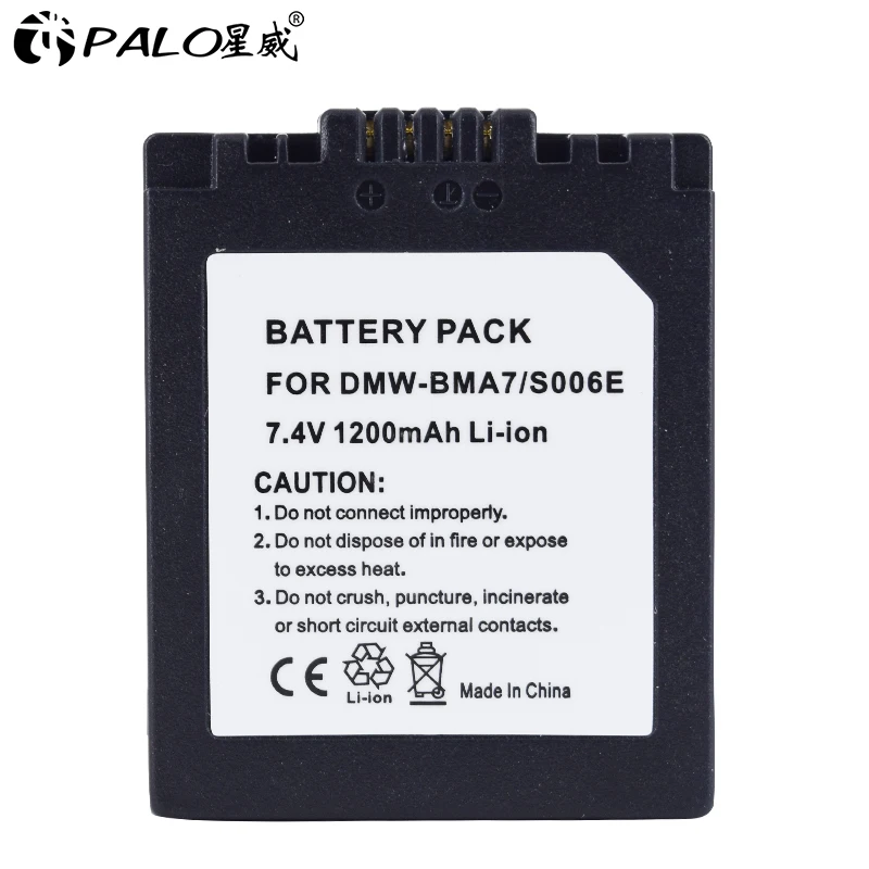 Bateria Palo-li-ion para Câmera Cga-s006 S006e Cgr-s006e Dmw-bma7 Cgr-s006a Dmc-fz7 Fz8 Fz18 Fz28 Fz35 Fz50 1pc - Image 6