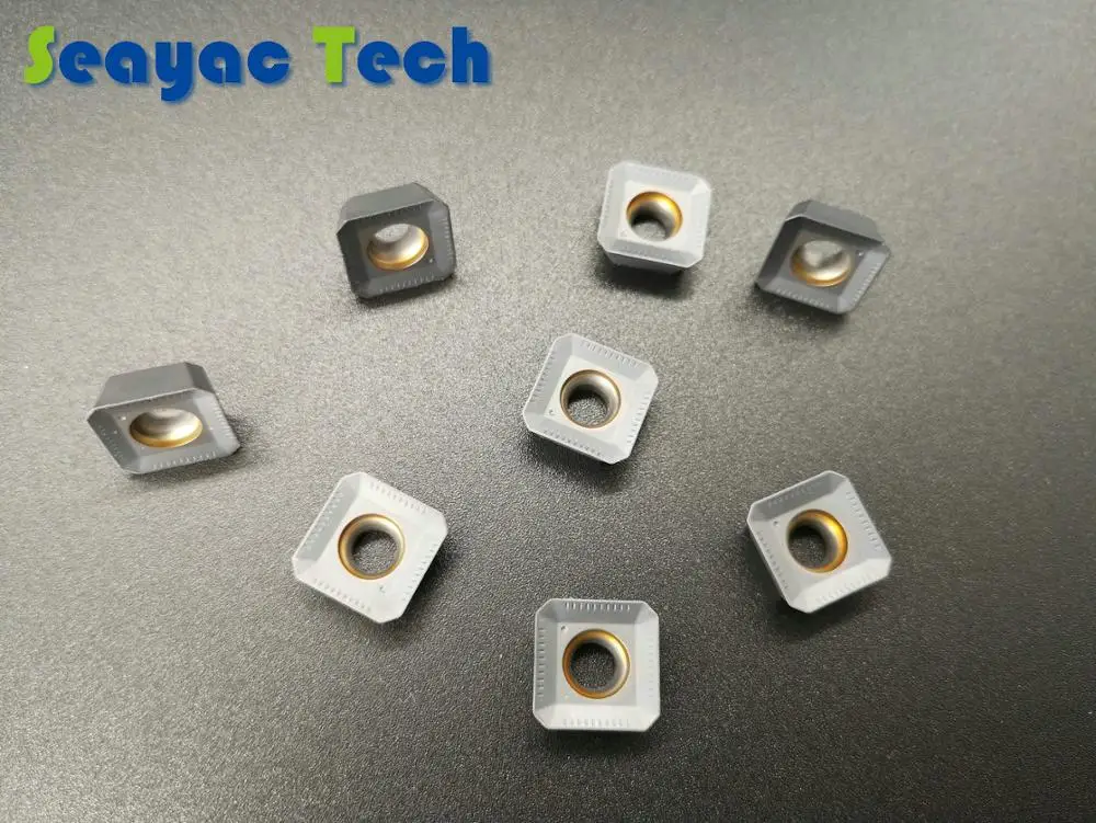 Square milling inserts SEKT1204/SEKN1203,KM 45° km12 50 22 4T FaceMill milling inserts