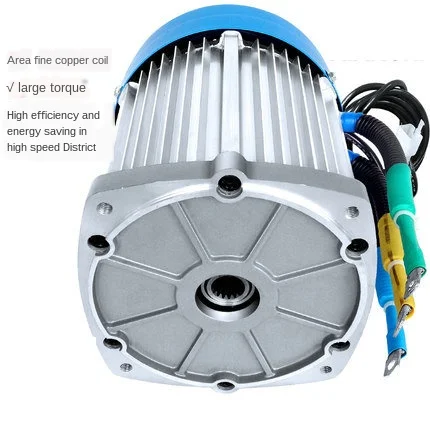 Electric Tricycle Motor 1500w72v3000w High Power High Speed Brushless Differential Water Battery 60v2200w Electrical YGC71 .