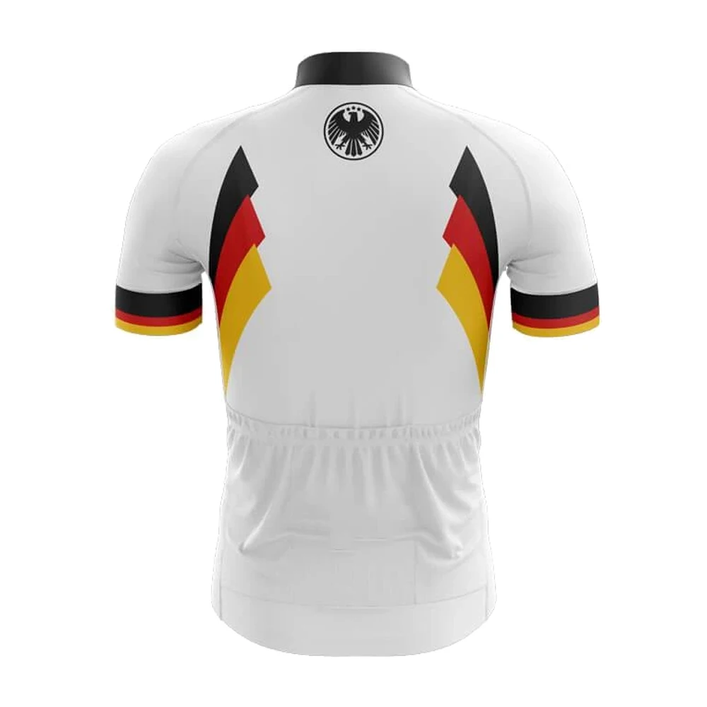 Hot Classic Germany Summer Men's Cycling Jersey Set Mountain Breathable Wear Bike Clothing Sportswear Racing Bicycle Suit